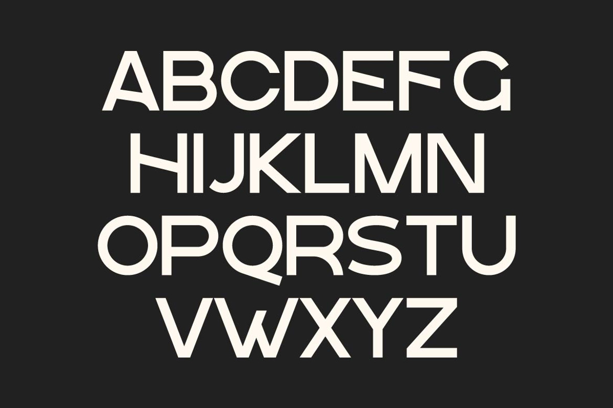 Docade Logo Font, a Sans Serif Font by Artiveko (Photo 3 of 9)