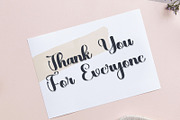 Wake - Handwriting Font, a Handwritten Font by InermediaSTUDIO (Thumbnail 5 of 7)