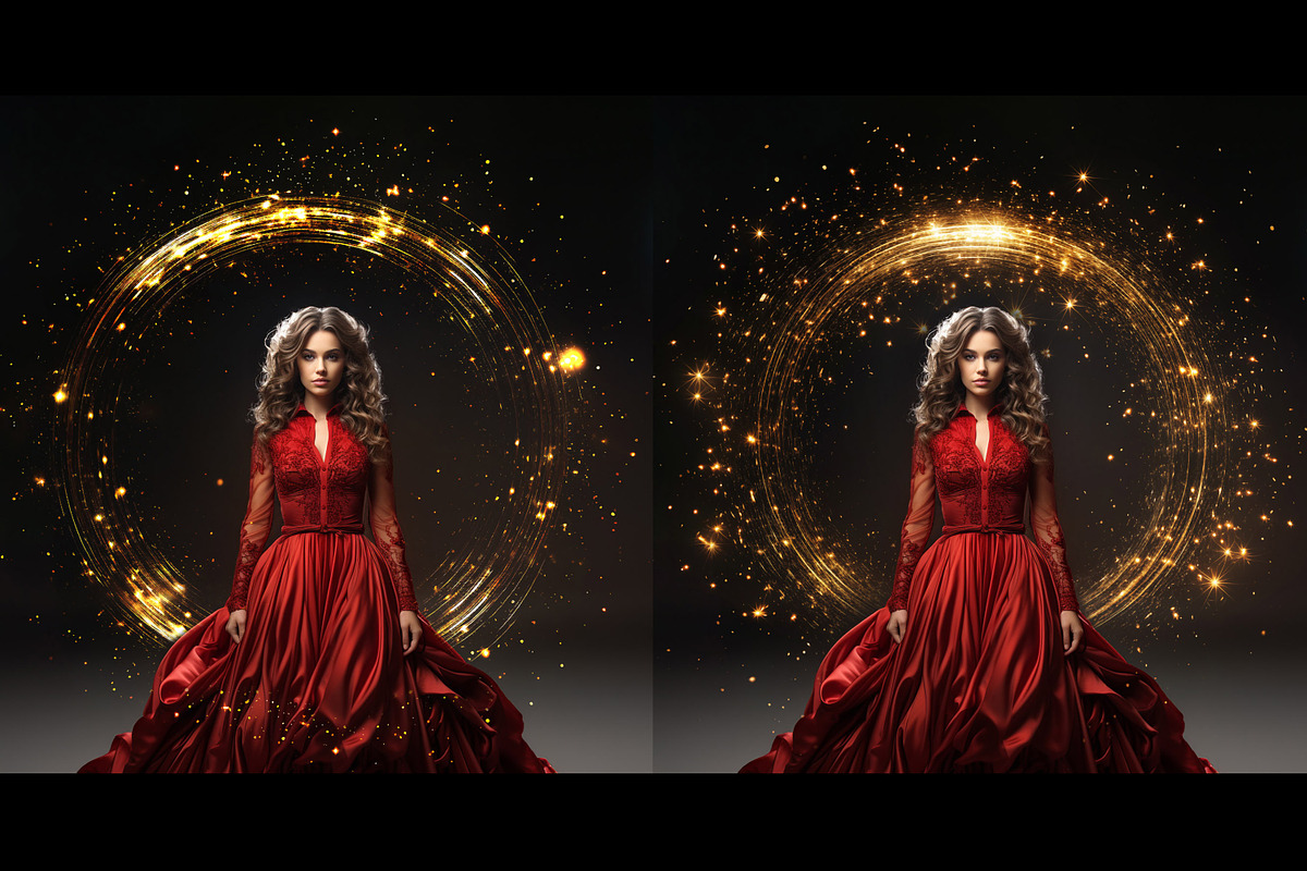 Backdrop, Golden Rings, Overlays, a Background Graphic by MajorArtTm (Photo 6 of 6)