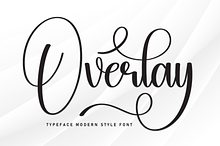 Overlay | Script Font
