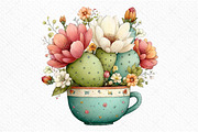 Whimsical Summer Cactus Clipart, an Illustration by Craft Nest (Thumbnail 9 of 11)