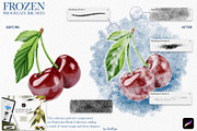 Frozen Procreate Brushes Collection, a Brush Add-On by owlasya (Thumbnail 4 of 5)