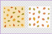 Fall Leaves Pattern Digital Papers, a Pattern Graphic by Gfx Expert Team (Thumbnail 3 of 5)