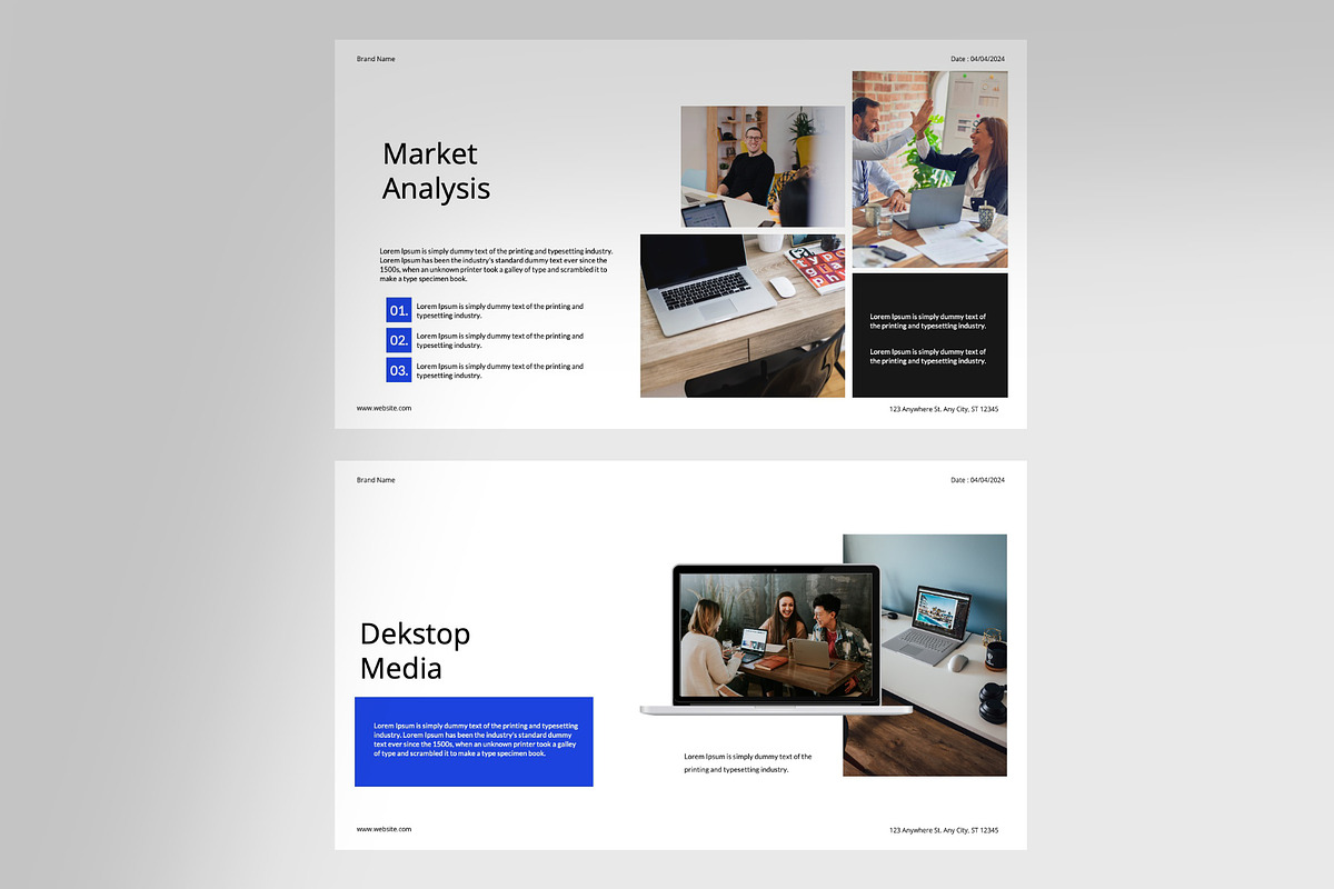 Business Presentation Template, a Presentation Template by Spesifikstd (Photo 10 of 11)