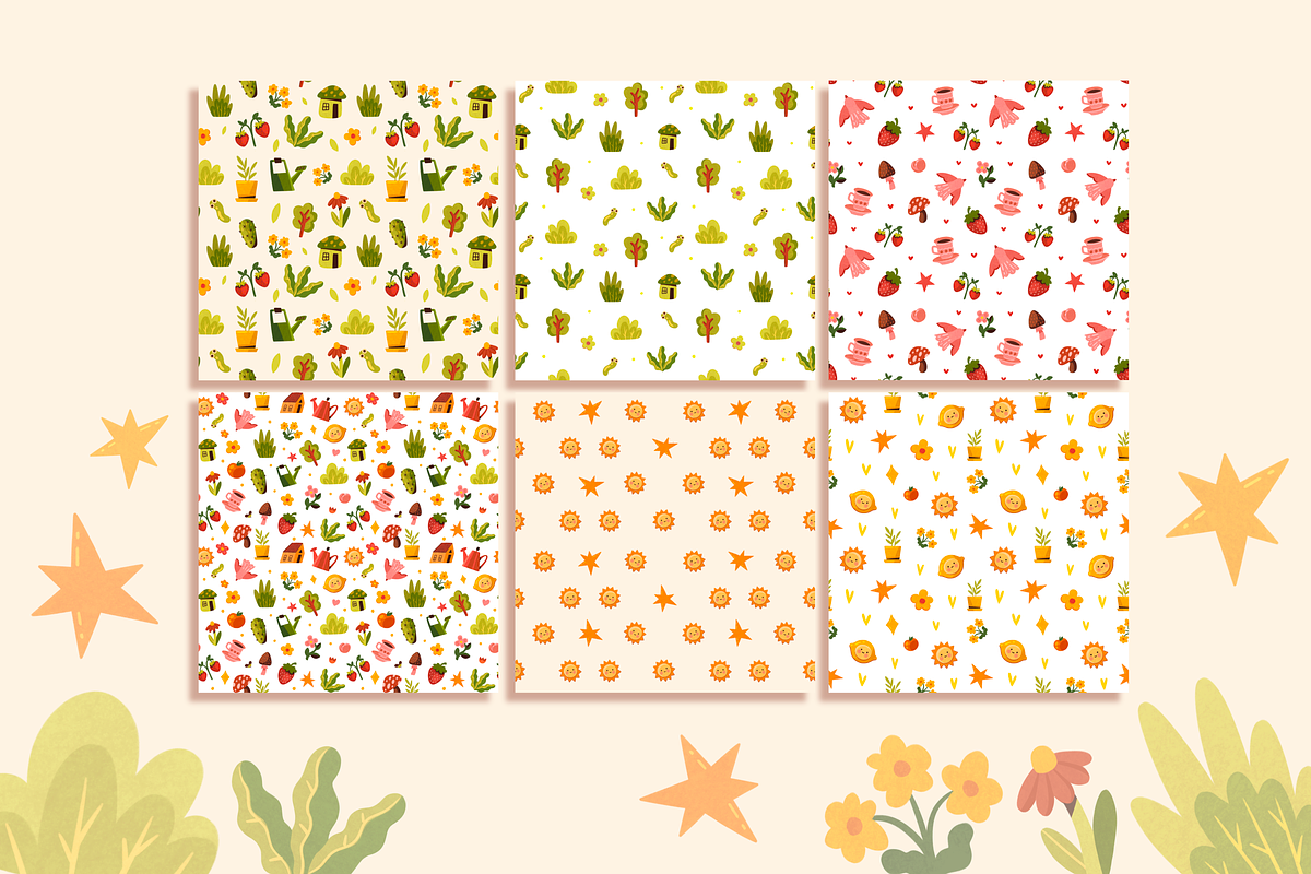 Cute Summer Clipart - Kids Set, an Object Illustration by Moon House Shop (Photo 3 of 6)