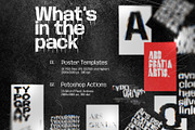 Distorted Text Effect Templates, a Background Graphic by Inartflow (Thumbnail 2 of 23)