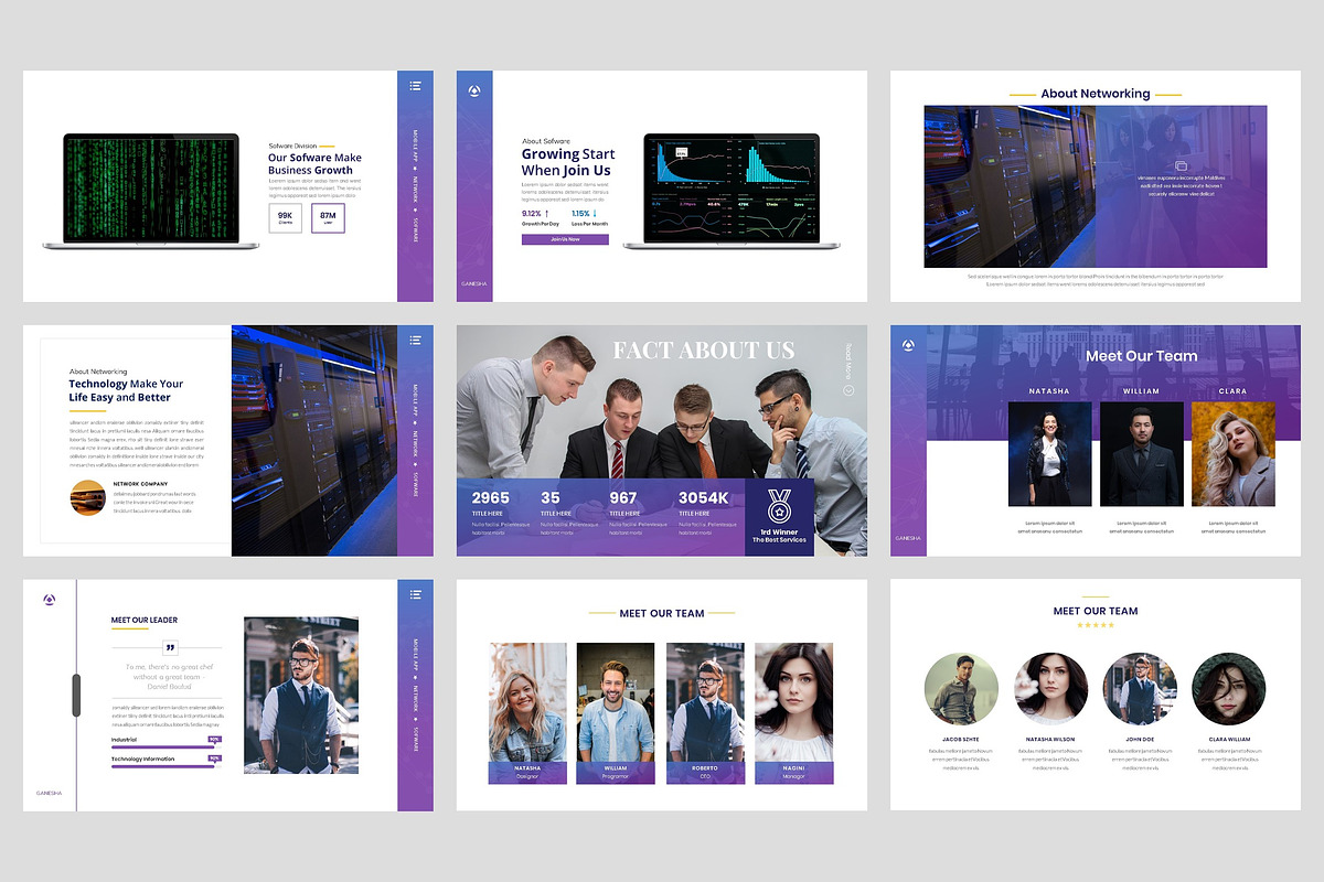Business - Technology PowerPoint, a Presentation Template by Art StoreID