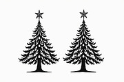 Holiday Tree Bundle, an Illustration by hafijul (Thumbnail 15 of 18)
