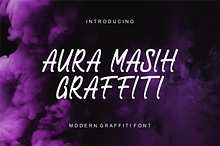 Aura Masih Graffiti - Font