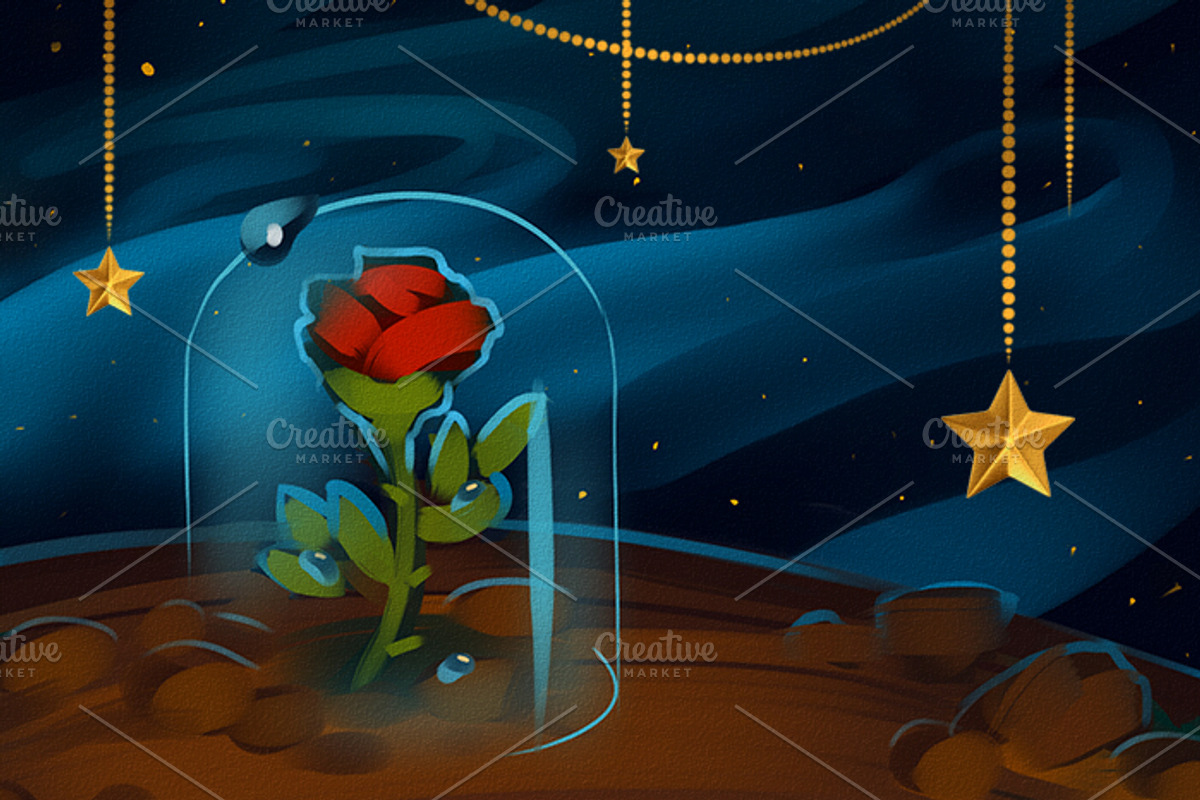 The Little Prince Set, an Animal Illustration by Ira Cvetnaya (Photo 3 of 7)