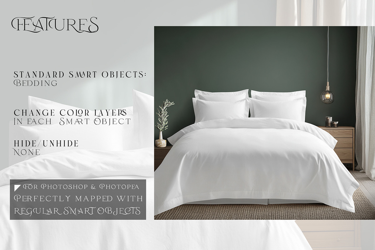 Bedding Mockups, a Product Mockup by mock-ups (Photo 3 of 13)
