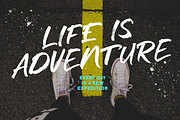 Mindful Braze - Brush Font, a Handwritten Font by Littlehand (Thumbnail 2 of 8)