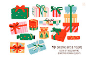 Christmas Decor Clipart Bundle, a Seasonal Illustration by vik.stock (Thumbnail 4 of 8)