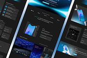 Blockchain Platform Landing Page, a Landing Page Template by Font Kingdom (Thumbnail 5 of 5)