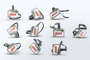 Lanyard Name Tag Badge Mock-Up, an Advertising Mockup by DesignRushMarket (Thumbnail 1 of 10)