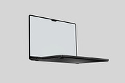 FLYING Macbook Laptop Mockups, a Device Mockup by Croma Studio (Thumbnail 6 of 6)
