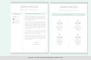 Resume CV Template & Cover Letter, a Resume Template by PAPPERMINT RESUME STUDIO (Thumbnail 4 of 6)