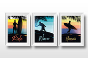 Surf Posters., a Decorative Illustration by Leo Edition (Thumbnail 2 of 6)