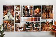 Autumn Mood Board Mockup Template, a Card Template by BrandPacks (Thumbnail 1 of 3)