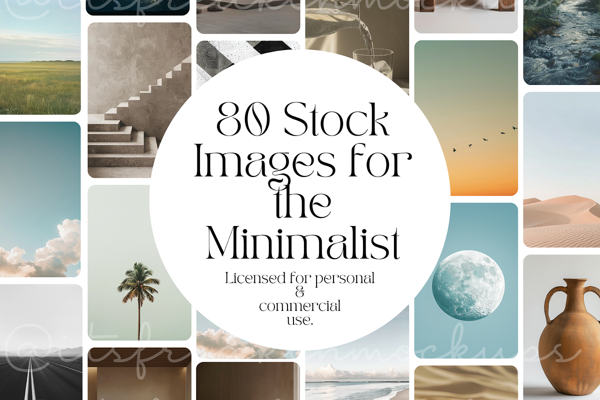 80 Stock Images Depicting Minimalism, a Nature Photo by ItsFreakinMockups (Photo 1 of 5)