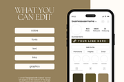 Canva Link in Bio Template, a Landing Page Template by Branding Babe Co. (Thumbnail 4 of 5)