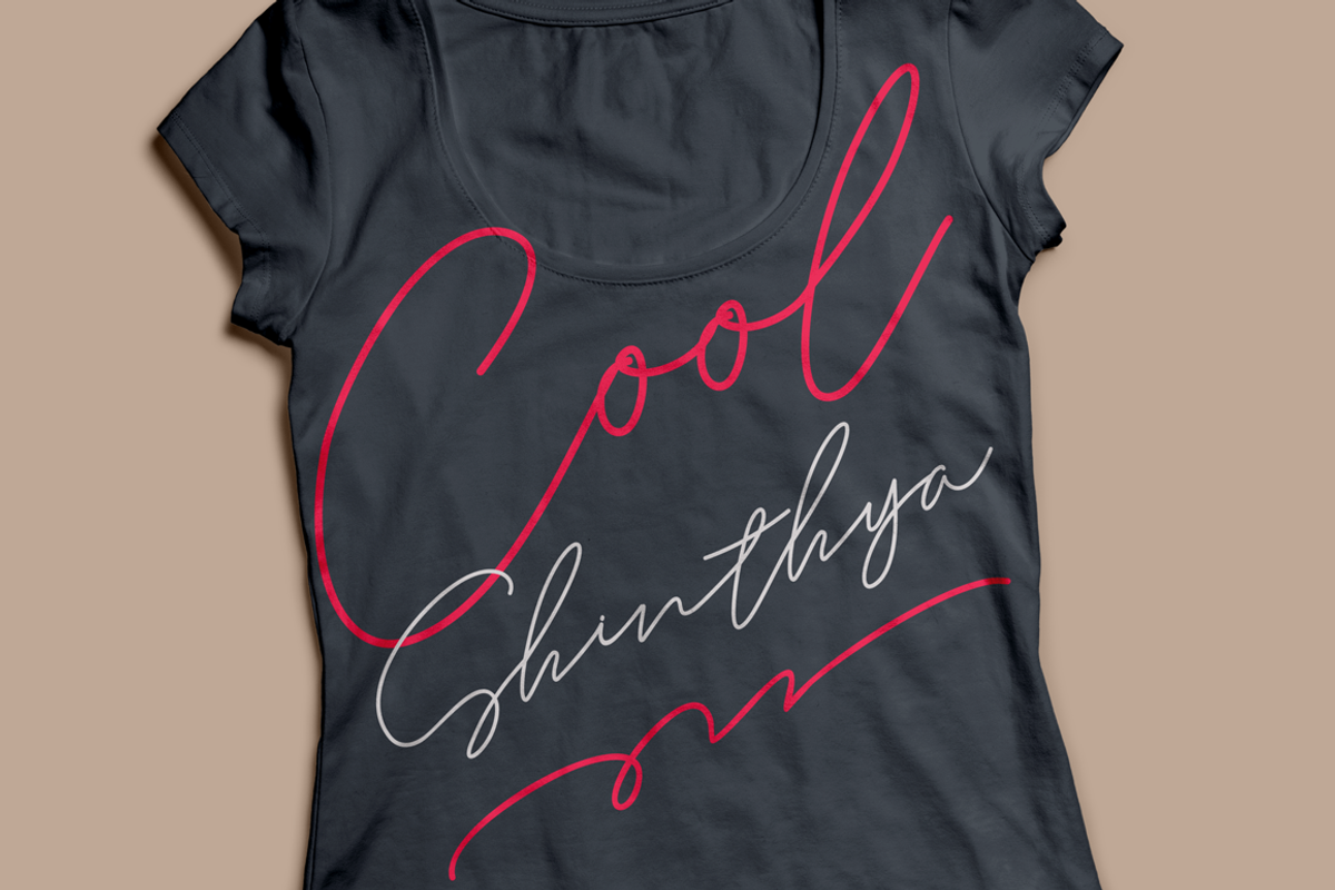 Hermes//Handwritting Font preview 3