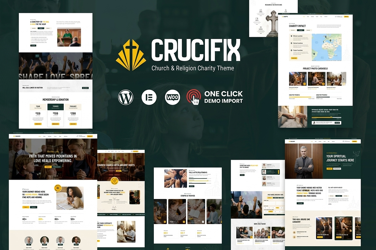 Crucifix - Church WordPress Theme, a WordPress Template by ThemesRain (Photo 1 of 3)