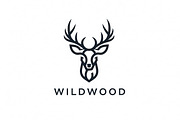Wildwood Stag Logo, a Branding & Logo Template by Logocreative (Thumbnail 1 of 2)