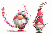 Whimsical Easter gnome Clipart, an Illustration by Designworld (Thumbnail 6 of 7)
