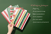 Patterned Christmas backgrounds, a Background Graphic by Essentially Nomadic (Thumbnail 9 of 10)