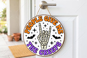 People Give Me The Creeps Laser Cut, an Object Graphic by Canvas Craft (Thumbnail 2 of 6)