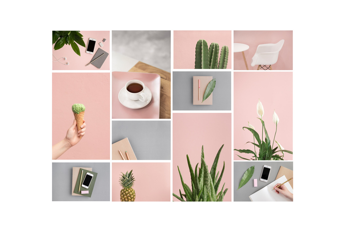 Pink & Botanical Stock Photo Bundle, an Abstract Photo by Moyo Studio (Photo 2 of 10)