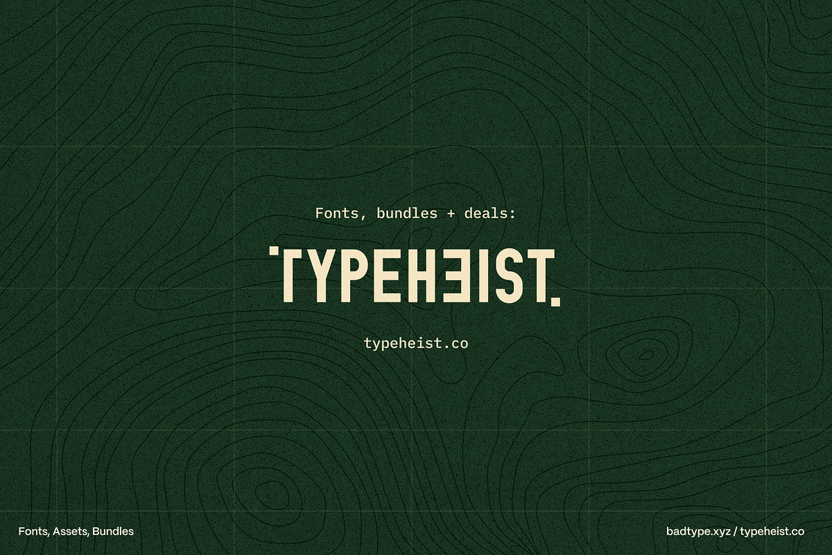 Wild Pines Park National Park Font, a Sans Serif Font by TYPEHEIST (Photo 10 of 10)