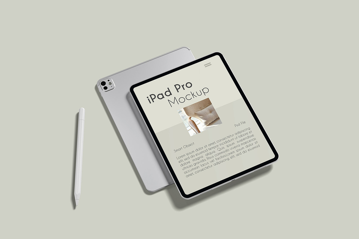 iPad Pro Mockup, an iPad Mockup by Graphicbars (Photo 18 of 25)