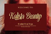 Maryllis Modern Elegant Script Font, a Script Font by Graphicxell (Thumbnail 2 of 8)