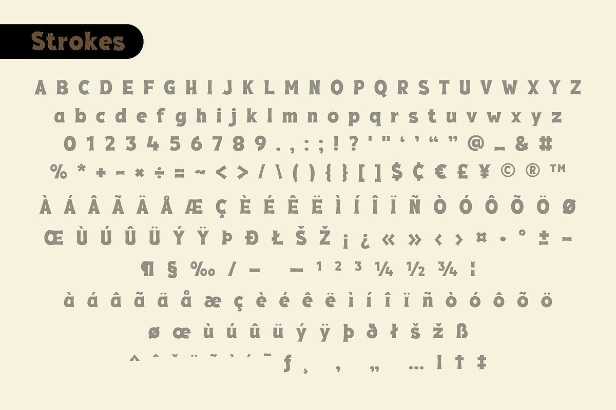 Fox Thunder : 4 Font Styles, a Symbol Font by Fox7 By Rattana (Photo 10 of 13)