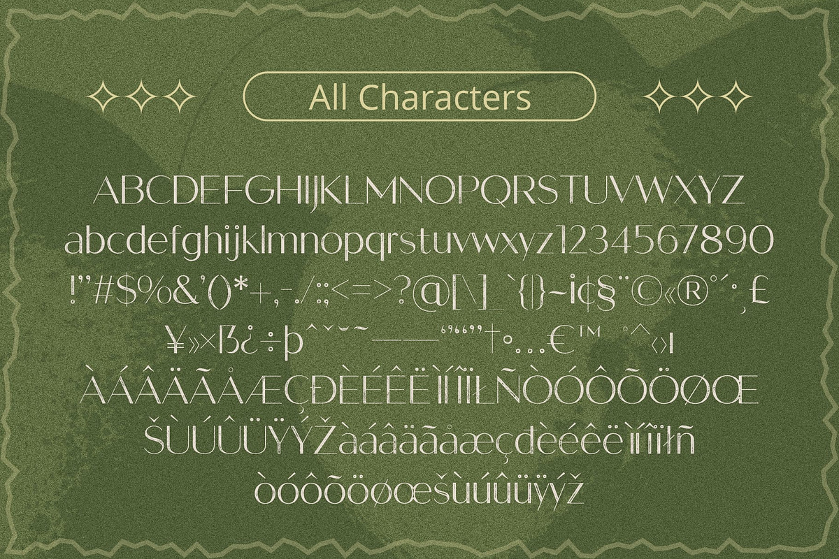 Mikea Vintage, a Sans Serif Font by Craft Supply Co. (Photo 8 of 8)