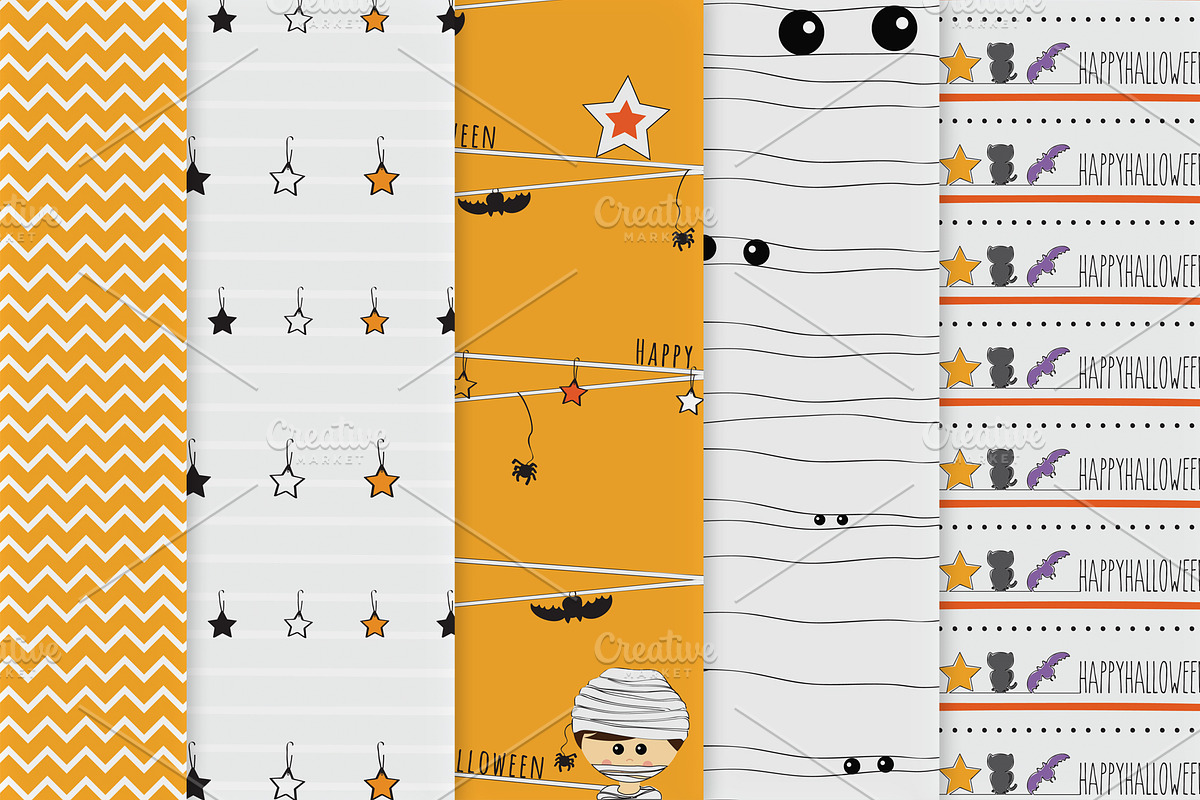 BOO pattern collection, a Pattern Graphic by Sonia design studio (Photo 6 of 7)
