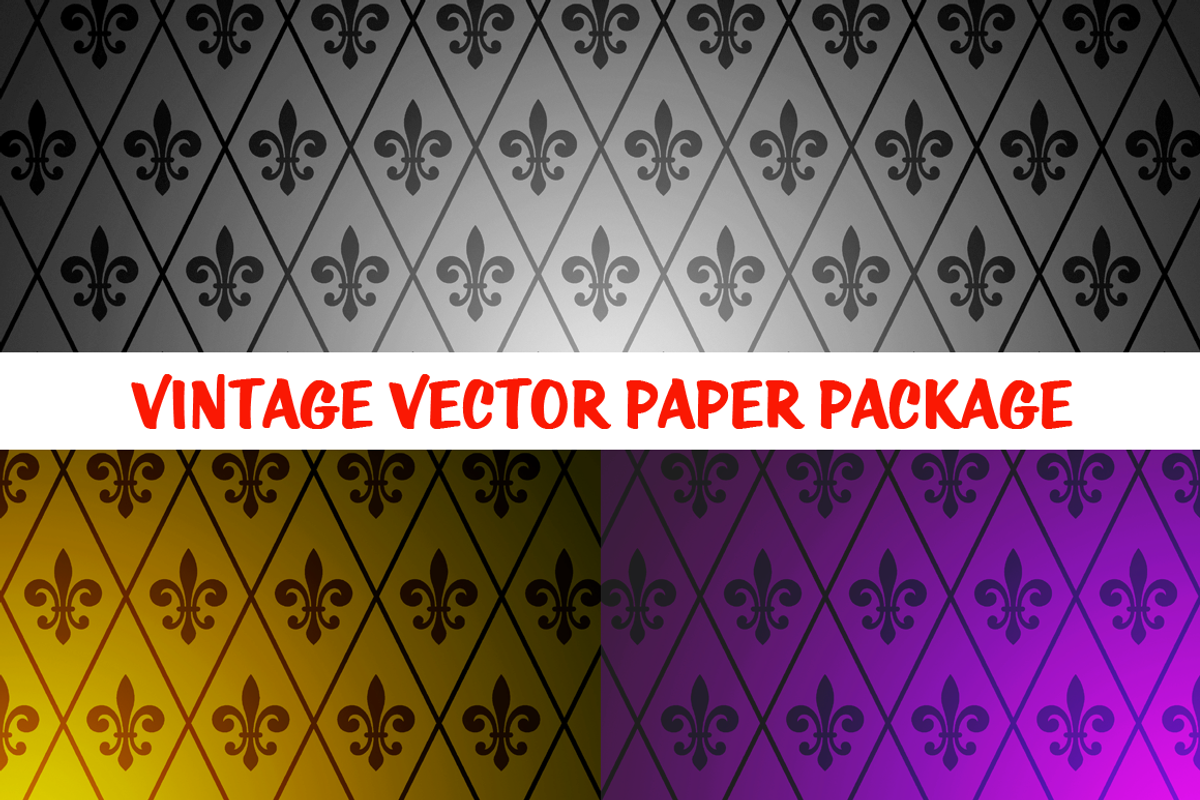 3 Fantastic Exclusive Retro Patterns