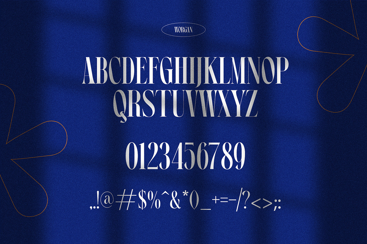 Worgan Elegant Serif Font Typeface, a Serif Font by Graphicxell (Photo 10 of 10)