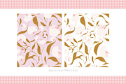 Blush & Ochre. Floral Patterns, a Pattern Graphic by PaperJamLab (Thumbnail 8 of 13)
