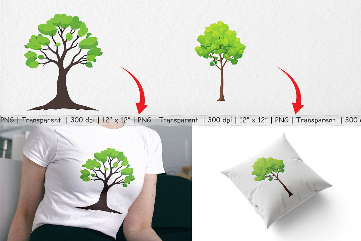 Tree Clipart, a Graphic by Artnoy (Photo 3 of 5)
