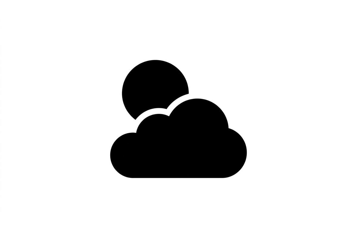 Sunny Cloud Weather Symbols, an Object Graphic by Designer_Momina (Photo 2 of 5)