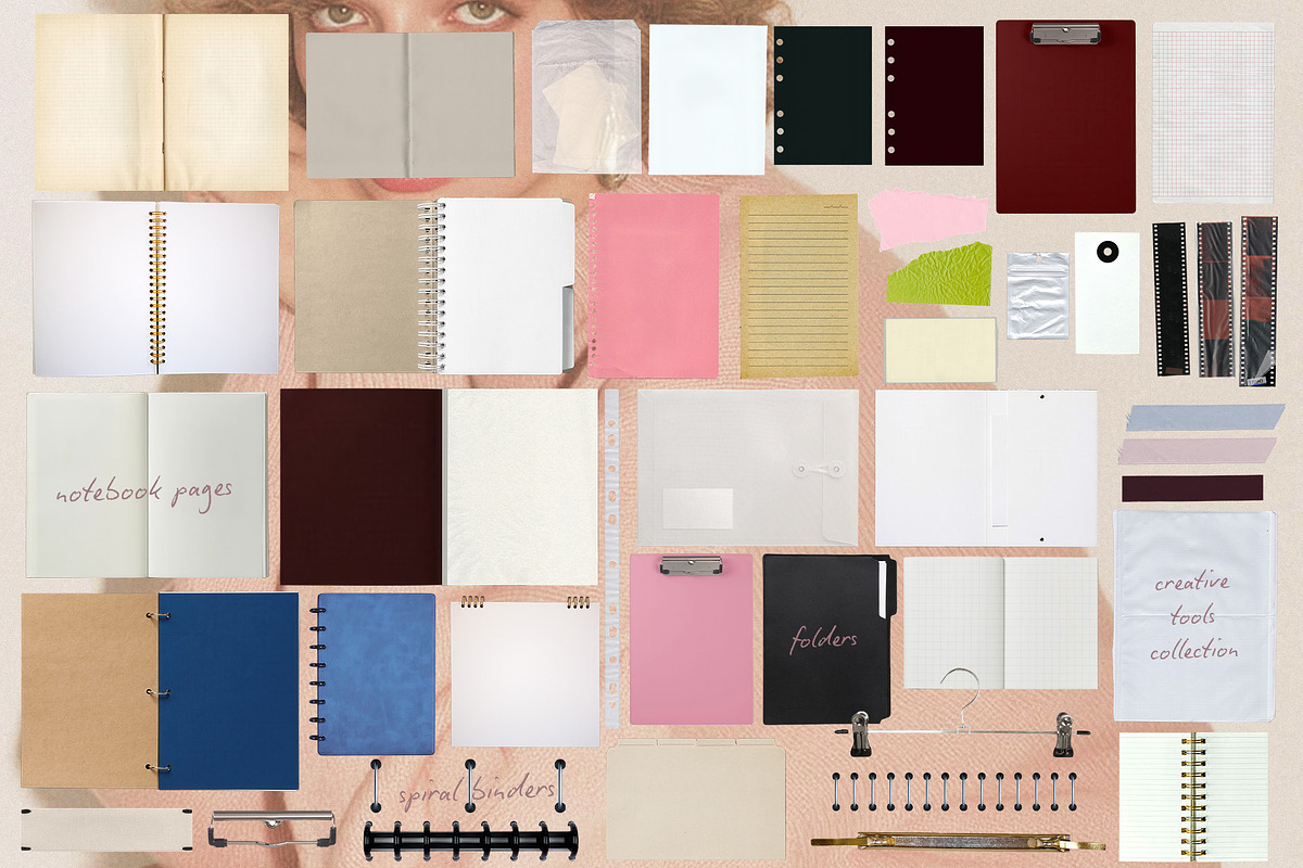 Busytone: Collection Pack of Papers, a Texture Graphic by lerinartstudio (Photo 7 of 14)
