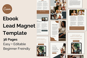 Lead Magnet Ebook Workbook Template