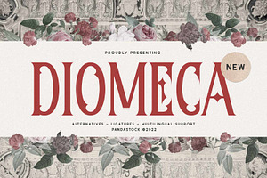 Diomeca - Display Font