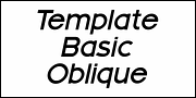 Template Basic JNL, a Sans Serif Font by Jeff Levine Fonts (Thumbnail 4 of 5)