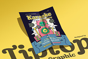 Retro Karaoke Night Party Flyer, a Flyer Template by Tiptop Graphic (Thumbnail 5 of 5)
