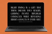 Mecoka Groove Elegant Serif Font, a Serif Font by timelesstype.co (Thumbnail 16 of 20)
