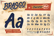 Brasgo, a Handwritten Font by Burntilldead (Thumbnail 2 of 12)
